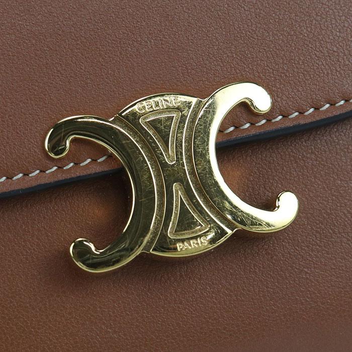 CELINE（セリーヌ） 中古良品 三つ折り財布 10D783BZG.04LU スモール