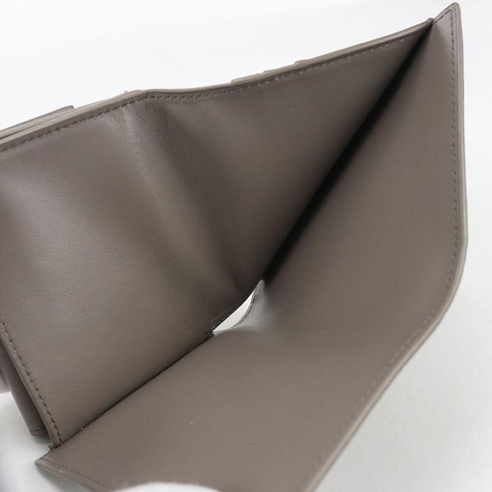 CELINE（セリーヌ） 中古良品 二折財布 レディース グレー : ビッグ