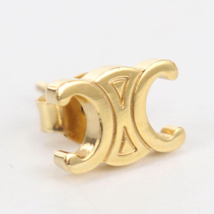 CELINE（セリーヌ） 中古・未使用 ピアス 461CY6BRA.35OR スタッズ