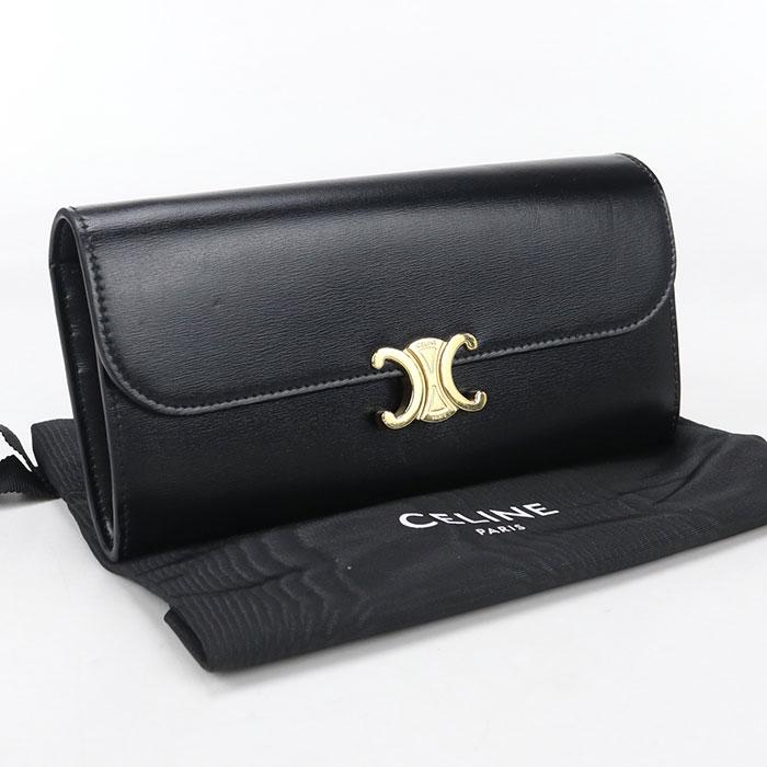 CELINE（セリーヌ） 中古良品 長財布二折 10E313DPV.38NO ラージ