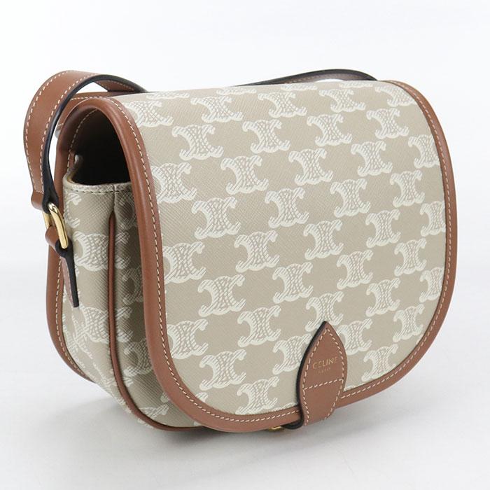 CELINE（セリーヌ） 中古美品 斜め掛け ショルダーバッグ ミディアム