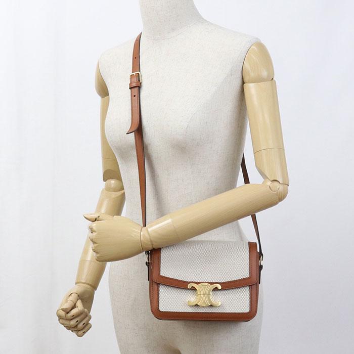 CELINE（セリーヌ） 中古美品 斜め掛け ショルダーバッグ クラシック 