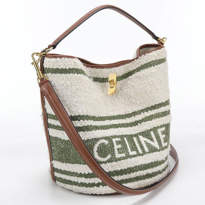 CELINE（セリーヌ） 中古良品 ハンドバッグ 2WAYバケットバッグ 