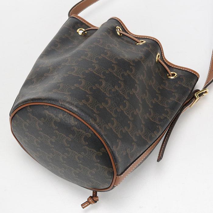美品 CELINE ショルダーバッグ キャンバス CELINE（セリーヌ） 中古良品 ショルダーバッグ トリオンフキャンバス