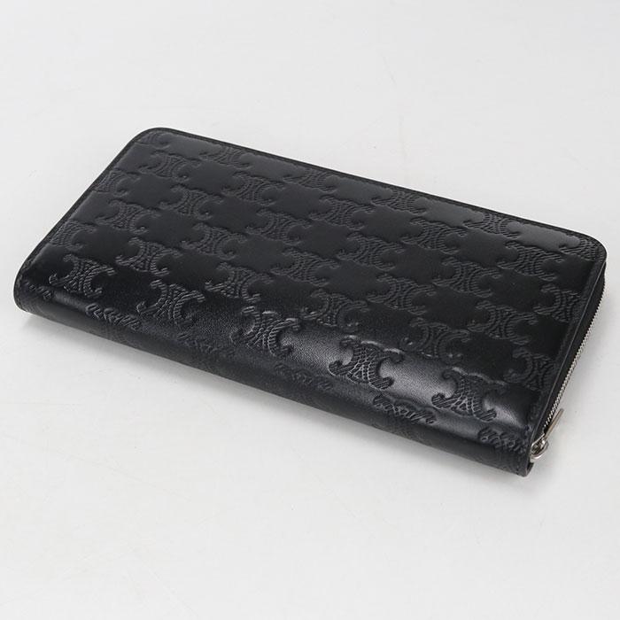 CELINE（セリーヌ） 中古良品 長財布ラウンドファスナー ラージジップ