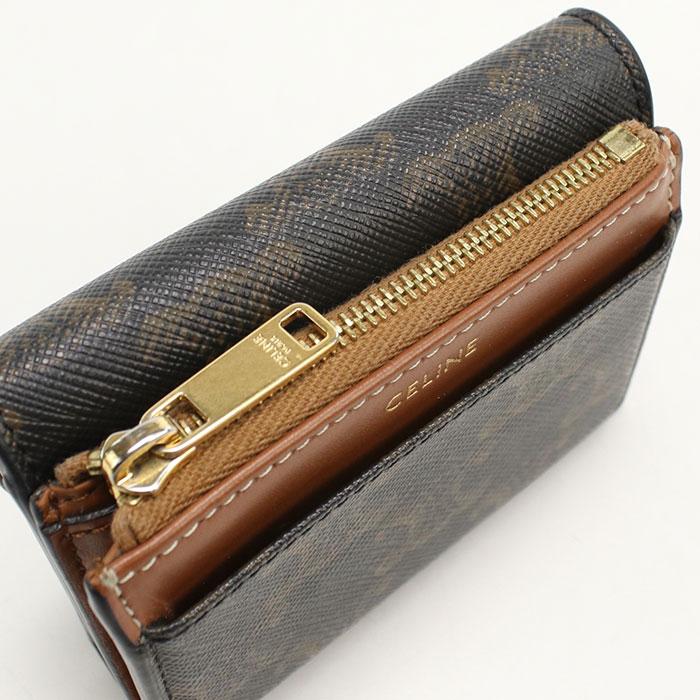 CELINE（セリーヌ） 中古良品 三つ折り財布 10I652DS3.04LU コンパクト