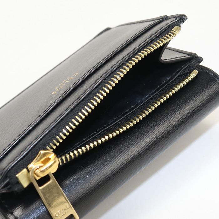 CELINE（セリーヌ） 中古良品 三つ折り財布 10I653DPV.38NO コンパクト