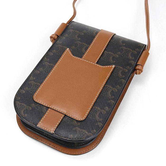 CELINE（セリーヌ） 中古美品 斜め掛け ショルダーバッグ モバイル
