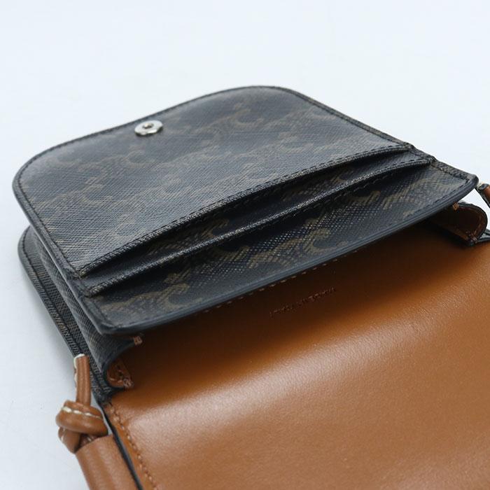 CELINE（セリーヌ） 中古美品 斜め掛け ショルダーバッグ モバイル