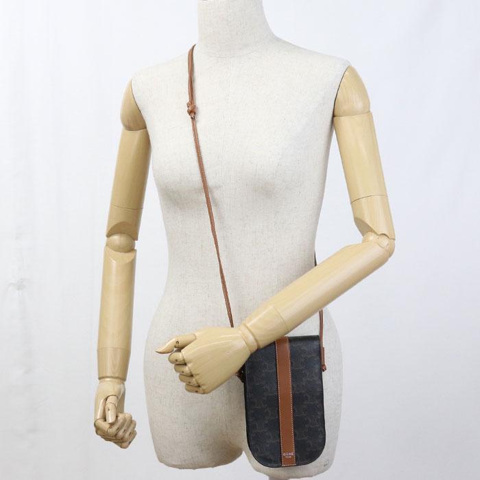 CELINE（セリーヌ） 中古美品 斜め掛け ショルダーバッグ モバイル