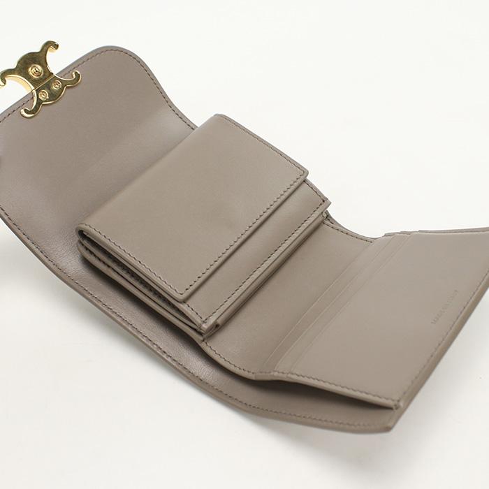 CELINE（セリーヌ） 中古良品 三つ折り財布 10D783DPV.10BL スモール 