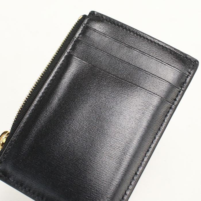 CELINE　セリーヌ　トリオンフ　ケース　小銭入れ　レザー 黒 　革 CELINE（セリーヌ） 中古良品 コインケース トリオンフ レディース
