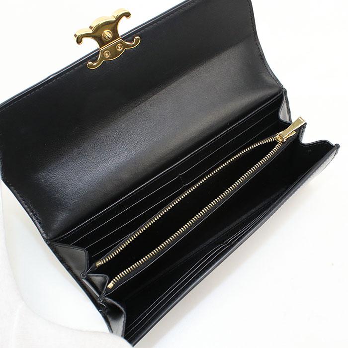 CELINE（セリーヌ） 中古良品 長財布ニ折小銭入付き 長財布二つ折り 