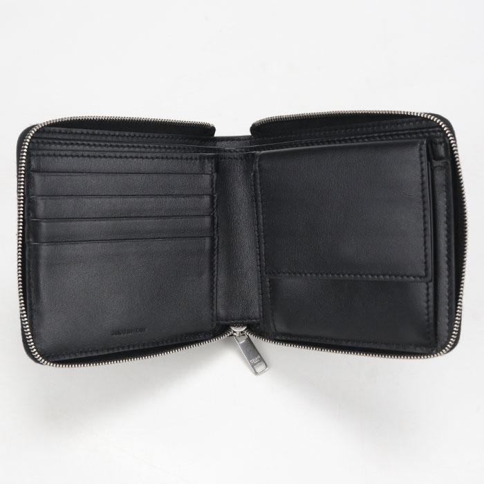 CELINE（セリーヌ） 中古良品 二つ折り財布 10J613BEN.38SI ジップ