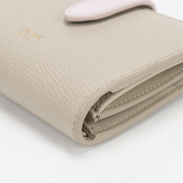 CELINE（セリーヌ） 中古良品 二つ折り財布 スモール ストラップ