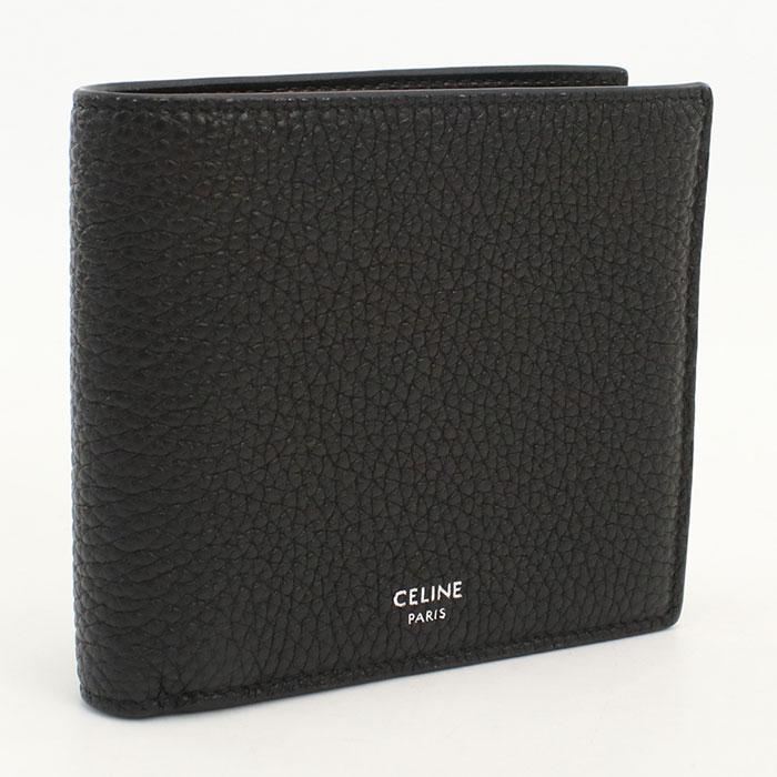 セリーヌ バイフィールドウォレット 10C873GTZ.38SI 二つ折り財布 CELINE（セリーヌ） 中古良品 二つ折り財布 10C873GTZ.38SI バイ