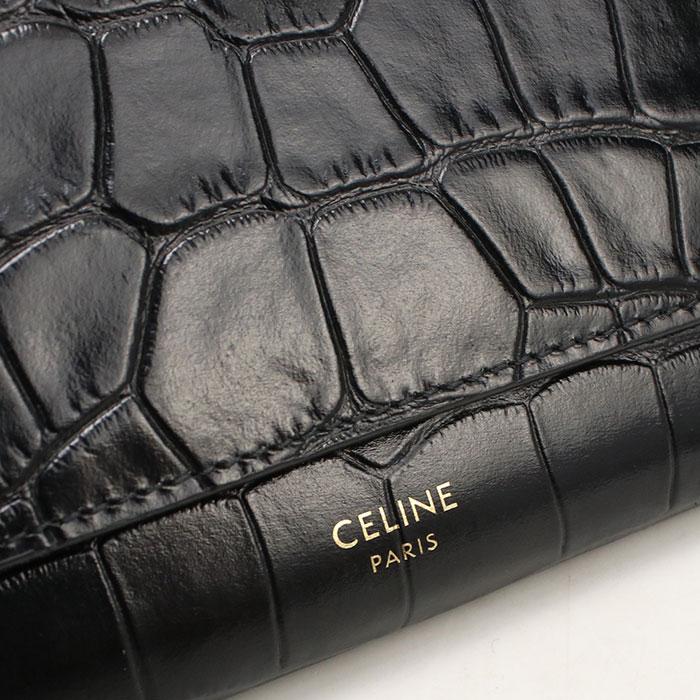 CELINE（セリーヌ） 中古良品 長財布二折 レディース ブラック