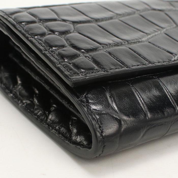 CELINE（セリーヌ） 中古良品 長財布二折 レディース ブラック