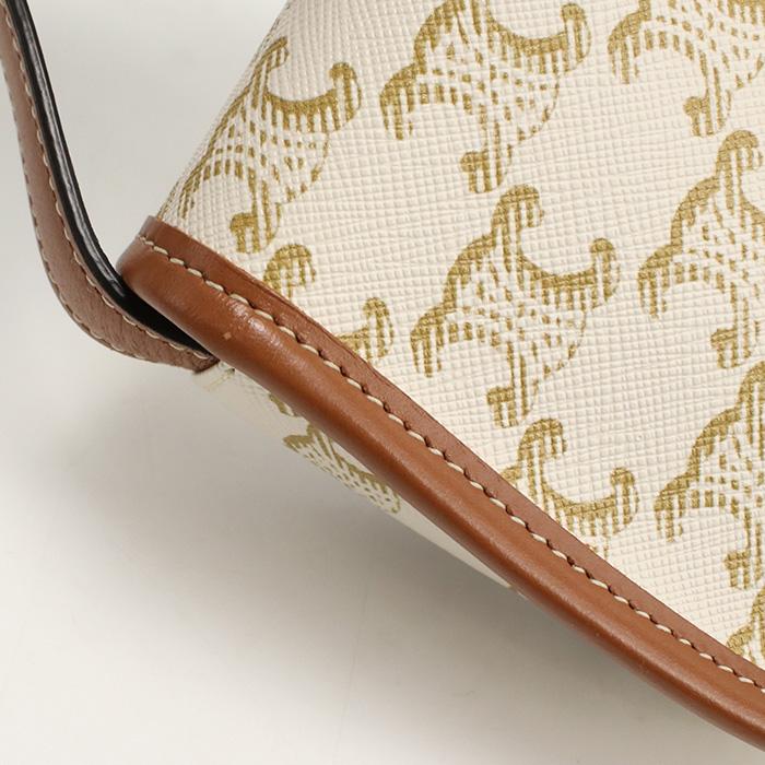 CELINE 中古良品 セリーヌ 斜め掛け ショルダーバッグ 19670