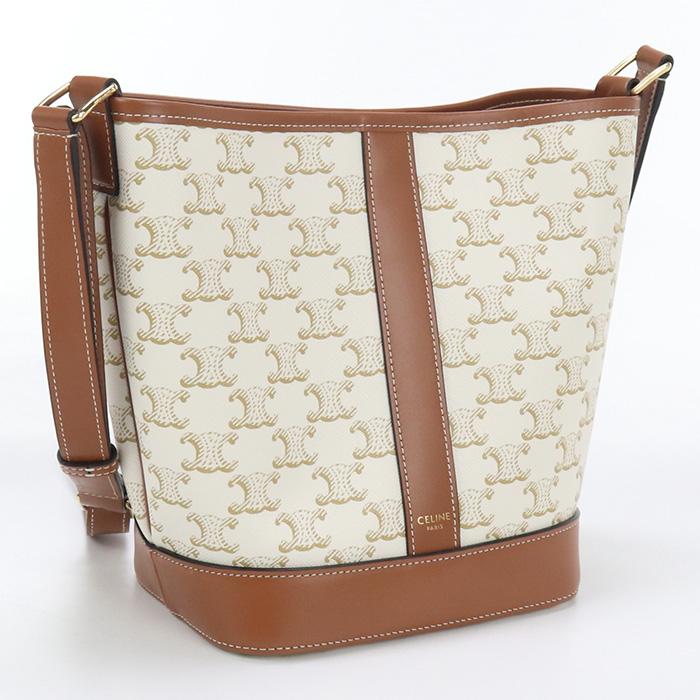 CELINE 中古良品 セリーヌ 斜め掛け ショルダーバッグ 19144 2CAS  