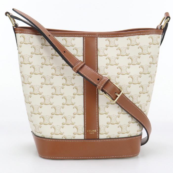 CELINE 中古良品 セリーヌ 斜め掛け ショルダーバッグ 19144 2CAS 