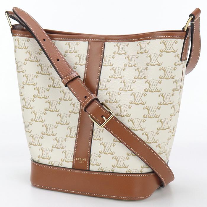 CELINE 中古良品 セリーヌ 斜め掛け ショルダーバッグ 19144 2CAS 