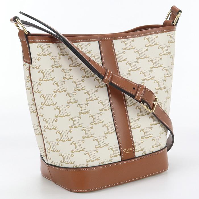CELINE 中古良品 セリーヌ 斜め掛け ショルダーバッグ 19144 2CAS  