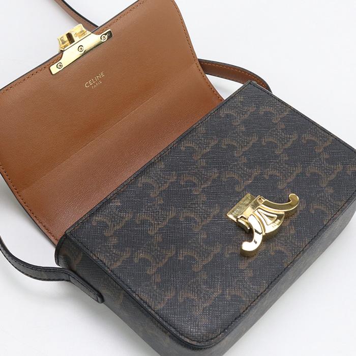 CELINE（セリーヌ） 中古良品 斜め掛け ショルダーバッグ トリオンフ