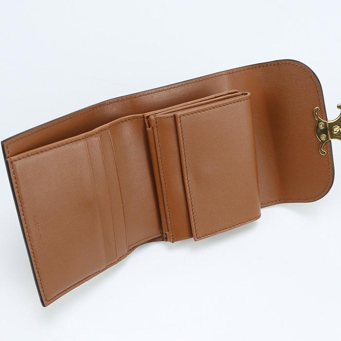 CELINE 中古良品 セリーヌ 三折財布 10D78 スモール フラップ CELINE 中古良品 セリーヌ 三折財布 10D78 スモール フラップ