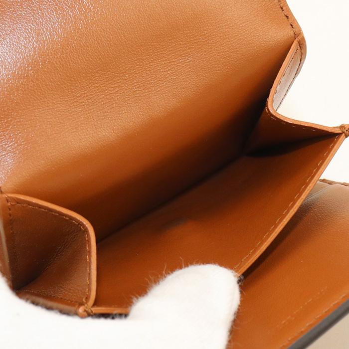 CELINE 中古良品 セリーヌ 三折財布 10D78 スモール フラップ CELINE 中古良品 セリーヌ 三折財布 10D78 スモール フラップ