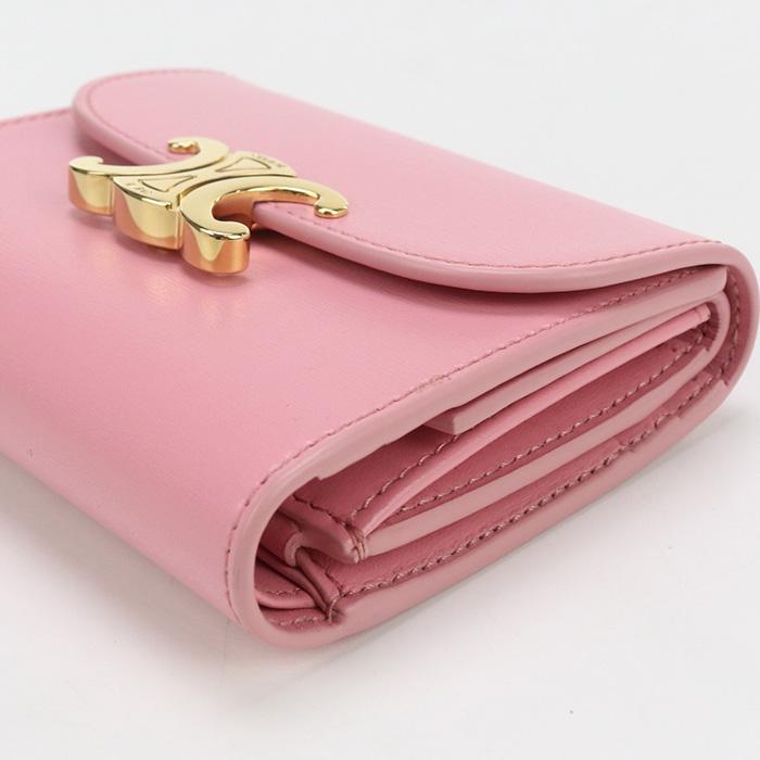 CELINE（セリーヌ） 中古良品 三折財布 10D78 3DPV スモール フラップ