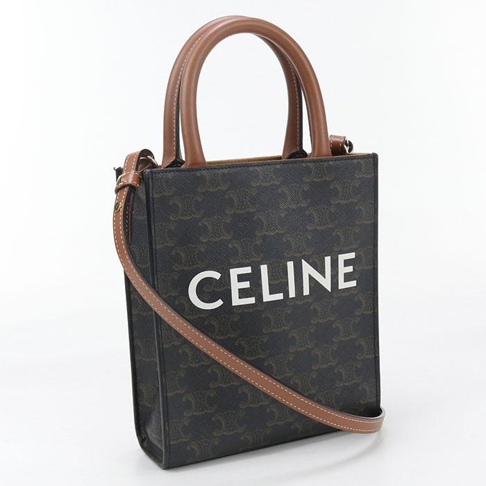 CELINE（セリーヌ） 中古良品 ハンドバッグ ミニ バーティカル カバ