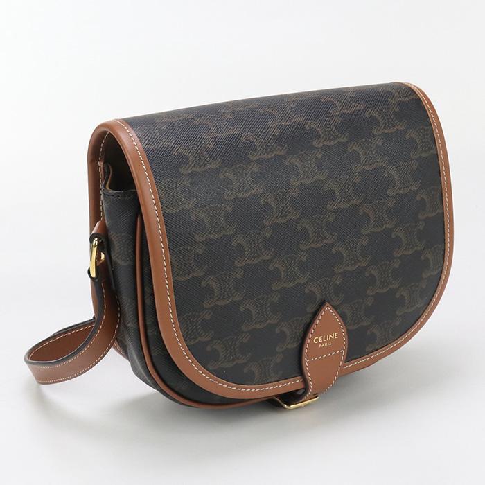 CELINE 中古良品 セリーヌ 斜め掛け ショルダーバッグ 19150