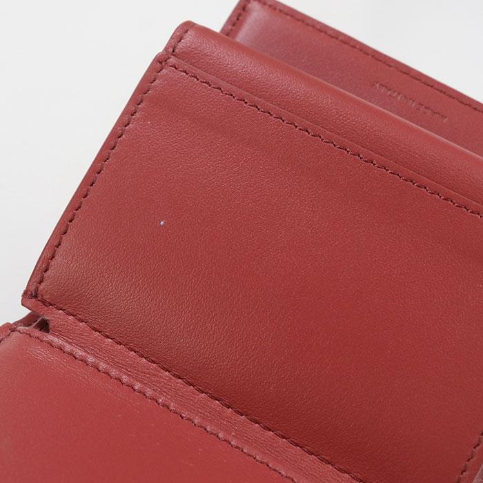 CELINE（セリーヌ） 中古良品 三折財布 10D78 3DPV スモール フラップ