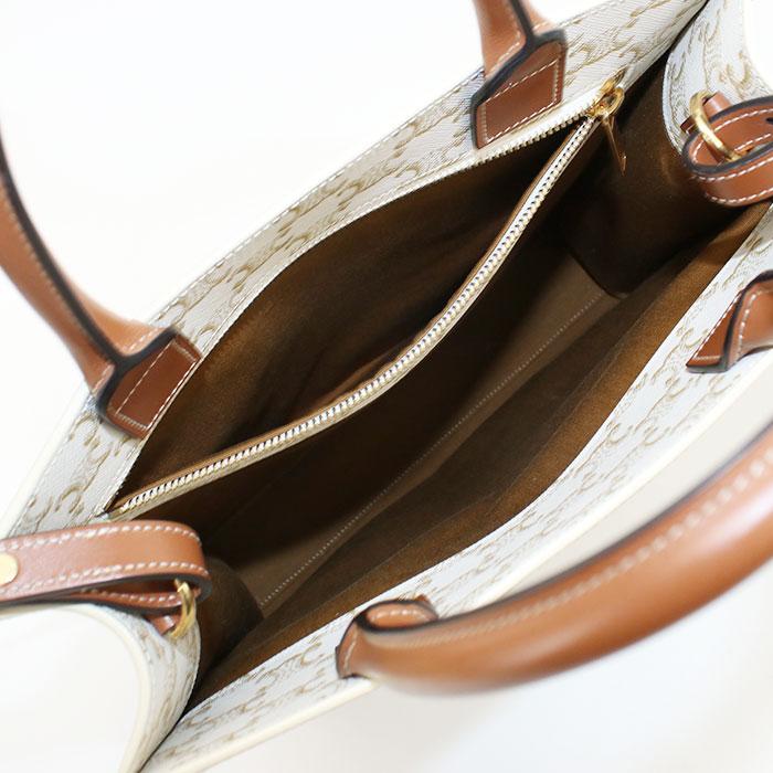 中古良品CELINE セリーヌ トートバッグ 191542BZK.04LU スモール バーティカルカバ レディース ホワイト CELINE（セリーヌ） 中古良品 トートバッグ 191542BZK.04LU スモール