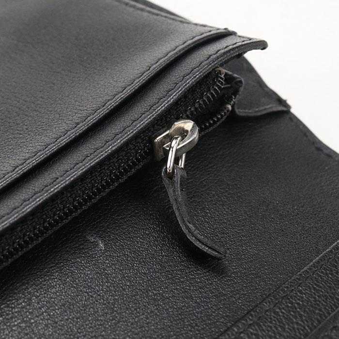 CHANEL（シャネル） 中古良品 長財布二折 レディース ブラック