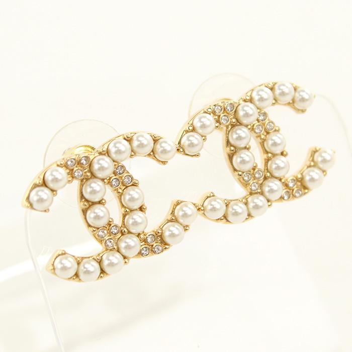 CHANEL（シャネル） 中古美品 ピアス ココマーク レディース ゴールド 