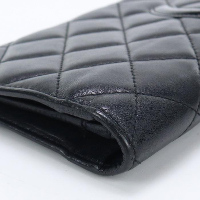 CHANEL 中古CHANEL カンボン ロングウォレット 長財布 13320756 
