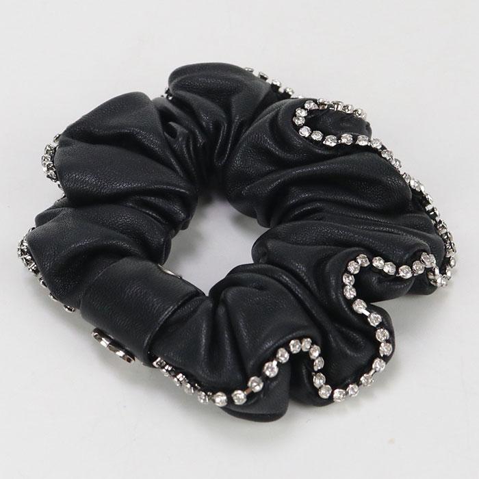 中古良品CHANEL シャネル シュシュ レディース ブラック CHANEL（シャネル） 中古良品 シュシュ レディース ブラック : ビッグ