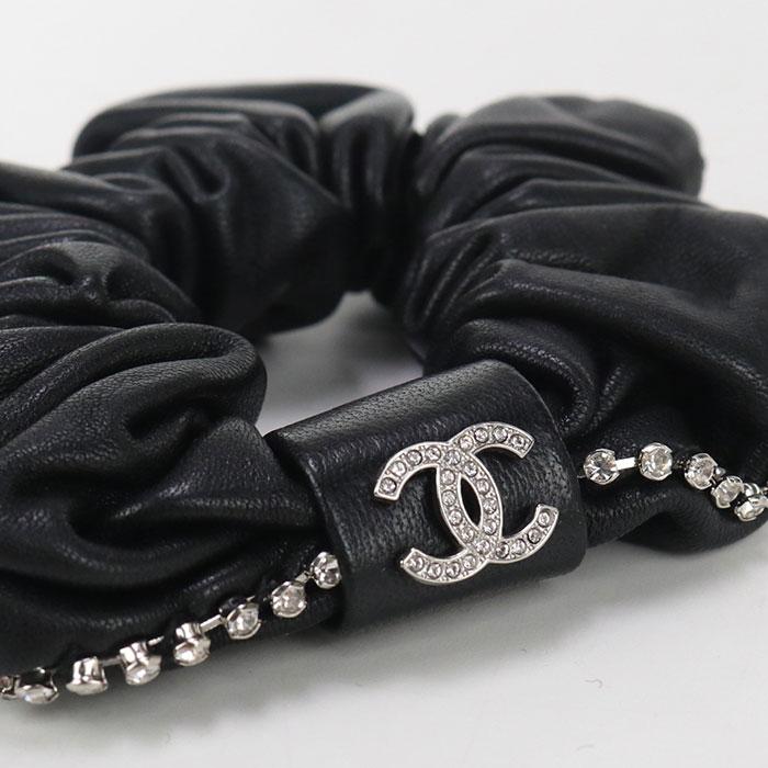 CHANEL（シャネル） 中古良品 シュシュ レディース ブラック : ビッグ