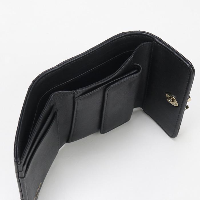 CHANEL 中古良品 シャネル 三折財布 28592471 スモール ウォレット  