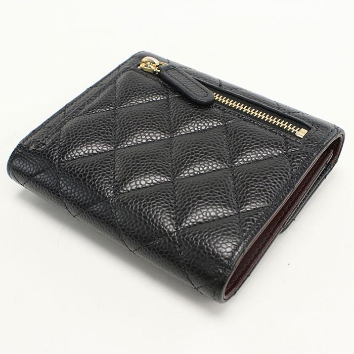 CHANEL（シャネル） 中古良品 三折財布 26920077 スモール フラップ