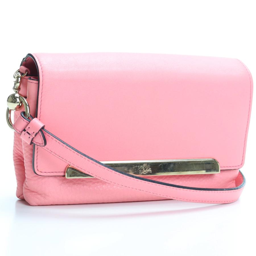 中古 クリスチャンルブタン Christian Louboutin ２ｗａｙ レザー ピンク レディース ランク B Us 3 Usdclo ビッグヒット Yahoo 店 通販 Yahoo ショッピング