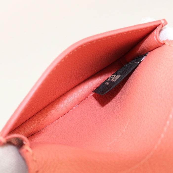 FENDI（フェンディ） 中古良品 名刺入れ 8M0501 セレリアカードケース 