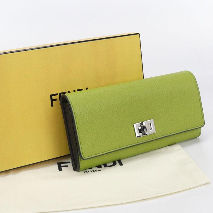 FENDI（フェンディ） 中古良品 長財布ニ折小銭入付き 8M0427