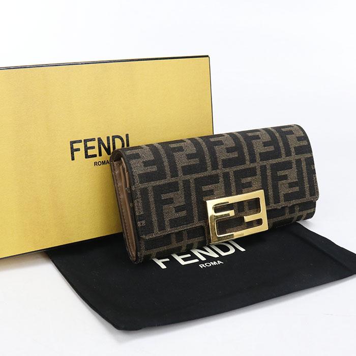 FENDI（フェンディ） 中古良品 長財布二折 8M0251 A98P コンチネンタル 
