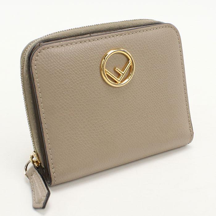 FENDI（フェンディ） 中古良品 二つ折り財布 8M0407 エフ イズ