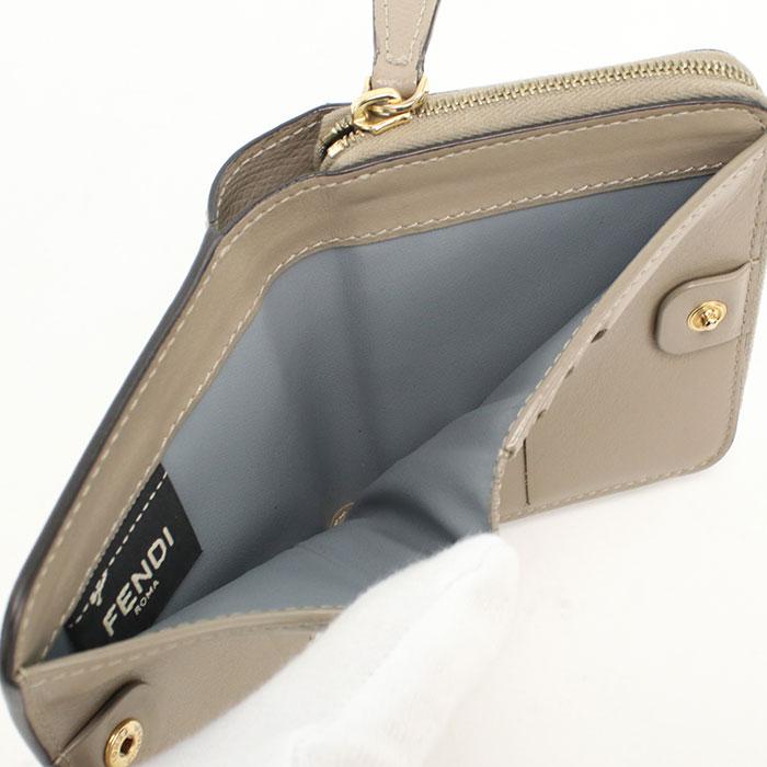 FENDI（フェンディ） 中古良品 二つ折り財布 8M0407 エフ イズ