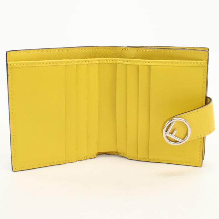 FENDI（フェンディ） 中古良品 二つ折り財布 8M0386 エフイズ