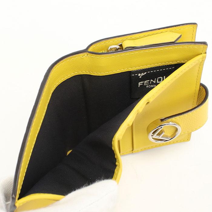 FENDI（フェンディ） 中古良品 二つ折り財布 8M0386 エフイズ